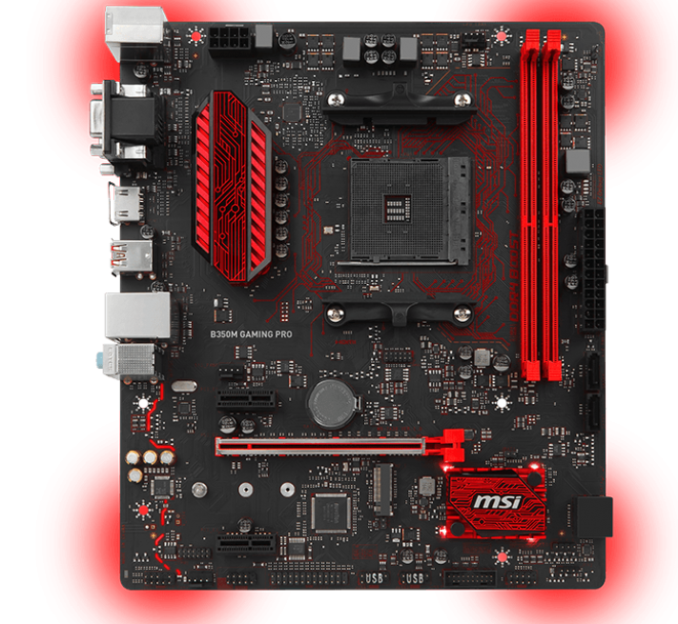 Msi b350m gaming pro какие процессоры поддерживает